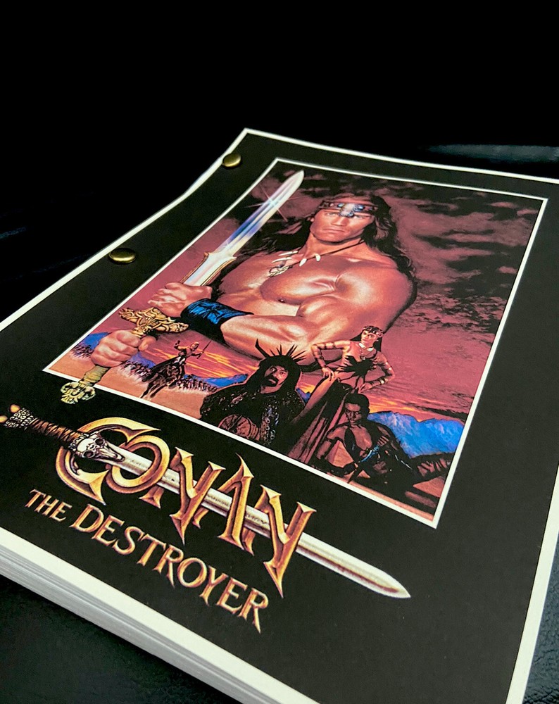 Universal CONAN: THE COMPLETE QUEST Series Rare Script SCREENPLAY SET Collection