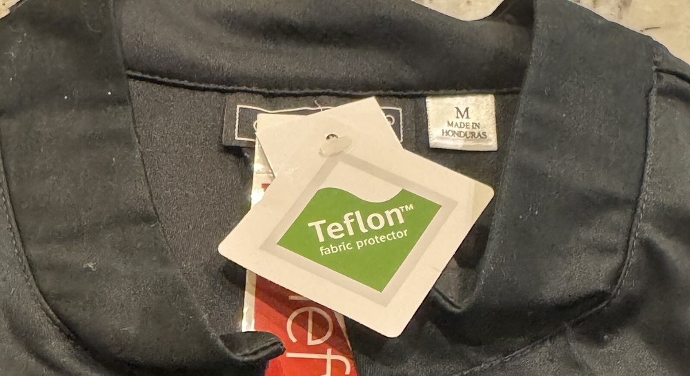 Chef Cooking Jacket Chefwear Medium Teflon New With Tags