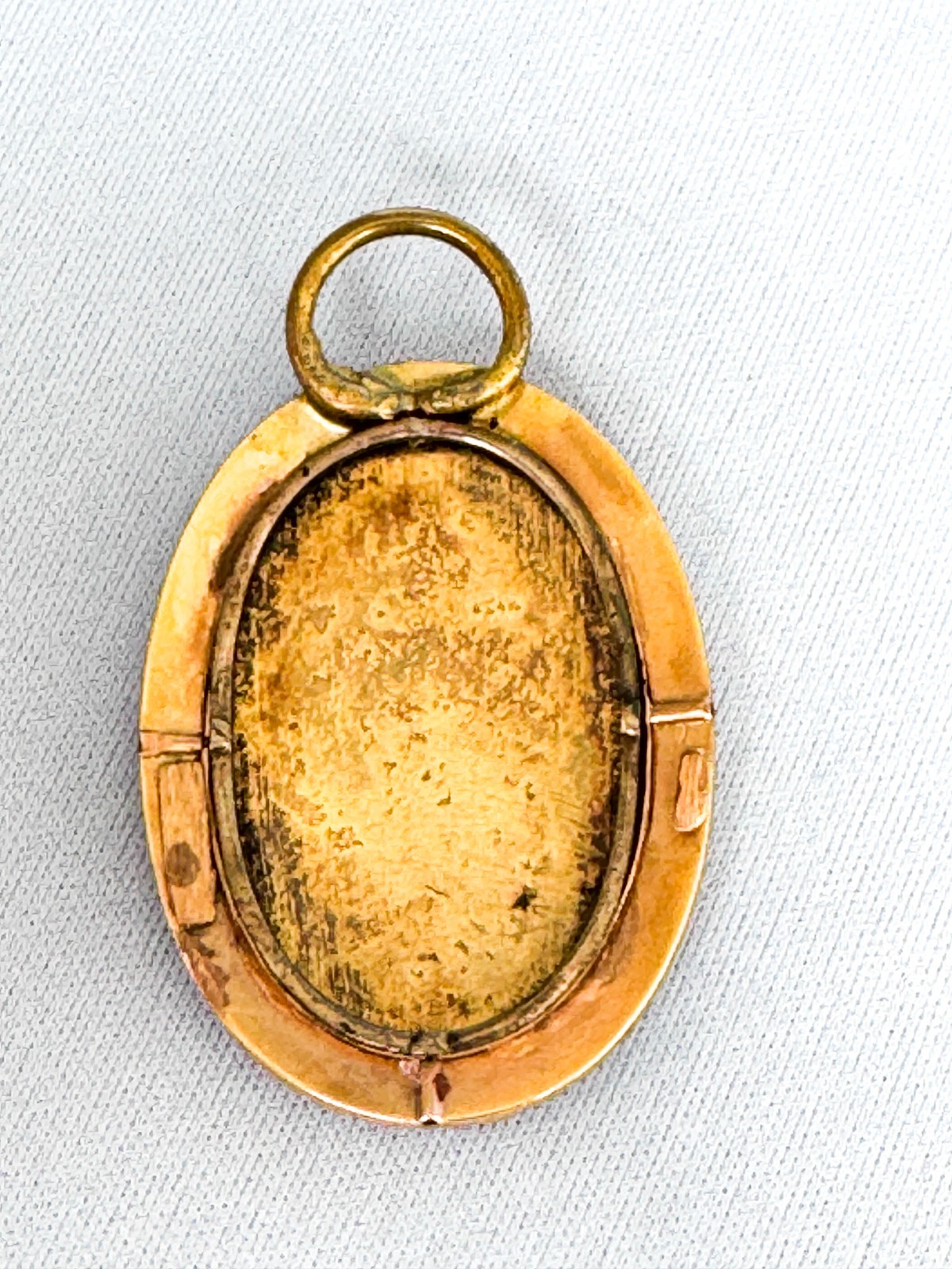 Rare 18th C Hand Painted Portrait French Revolution Soldier w Pearls Robespierre