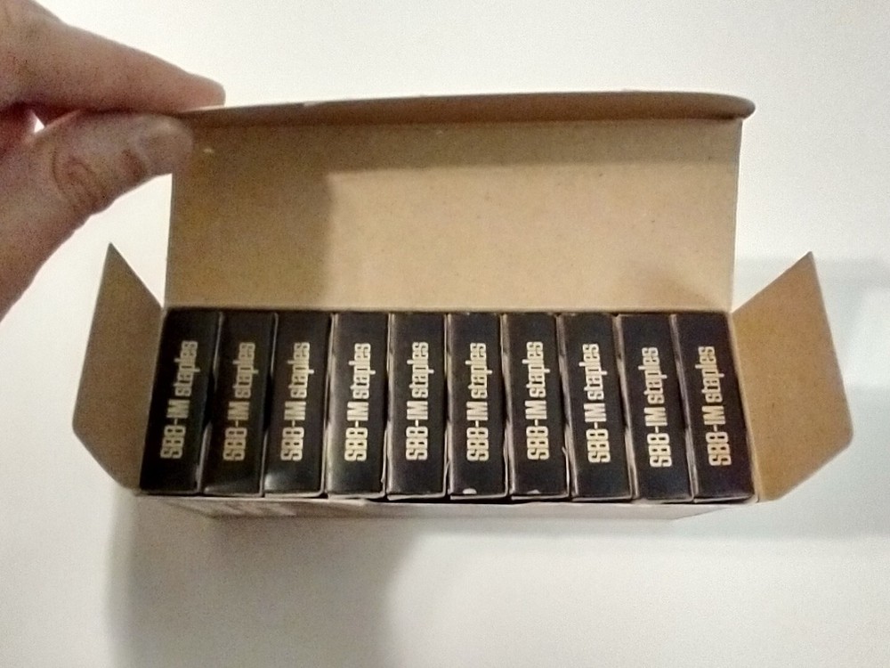 vintage bostitch staples B8 Chisel Pointed 10,000
