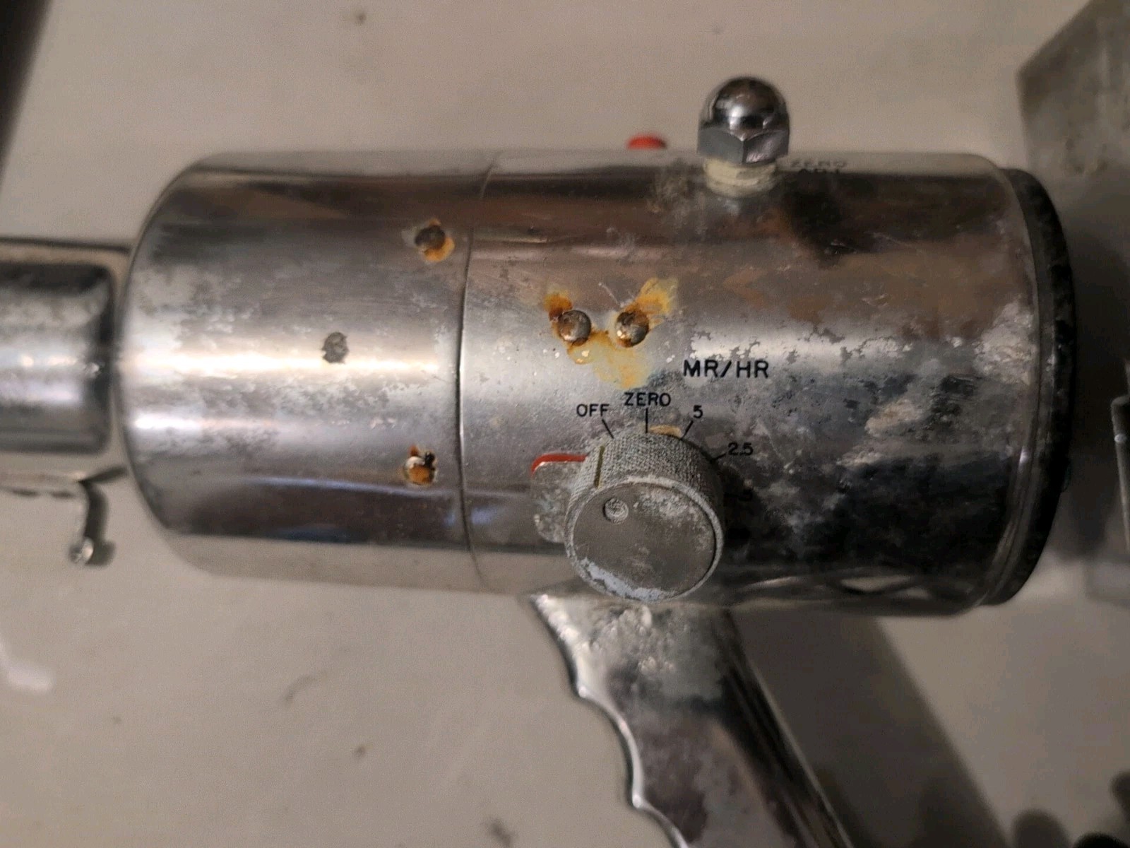 VTG AS-IS Precision Scintillator Chrome Ray Gun Radiation Detector Ghost Quack