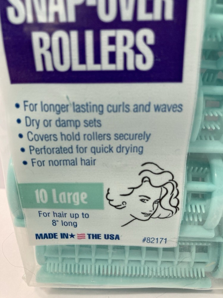 goody vintage 1993 snap over rollers new in package