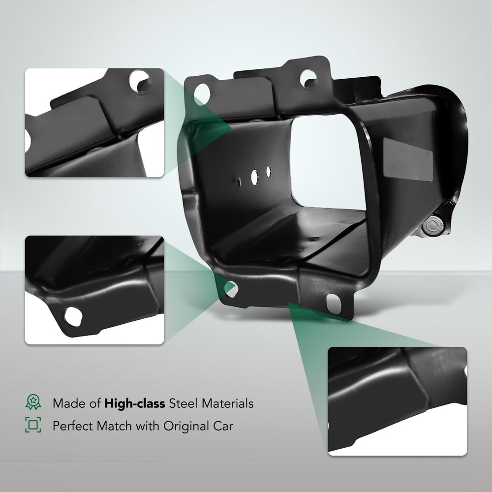 Rear Driver Bumper Bracket for Versa 2012-2019 Sedan HSS