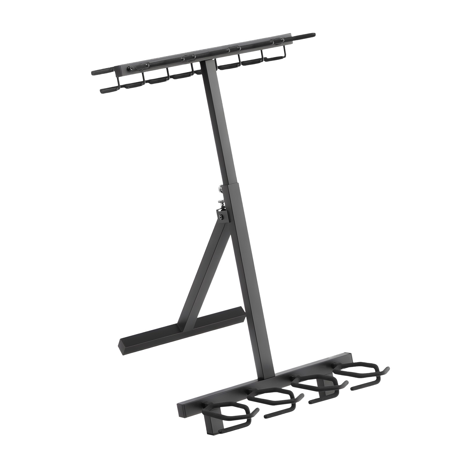 Uimoso Portable Folding Gun Rack Stand for 7 Handguns and 4 Rifles