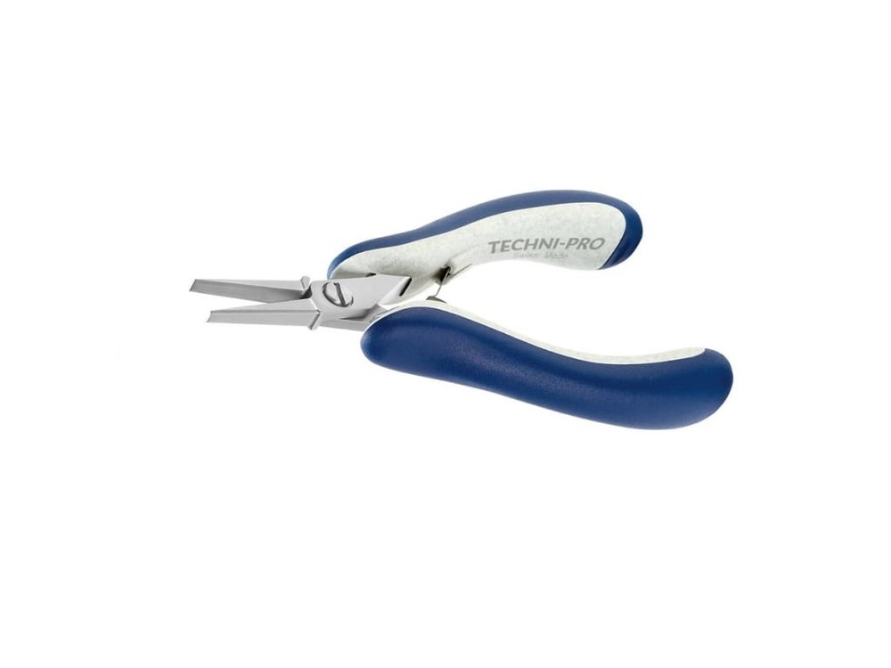 Techni-Pro 758PL6013E - 758PL6013E Pliers, Smooth Flat, Long Nose, ESD, Infinity
