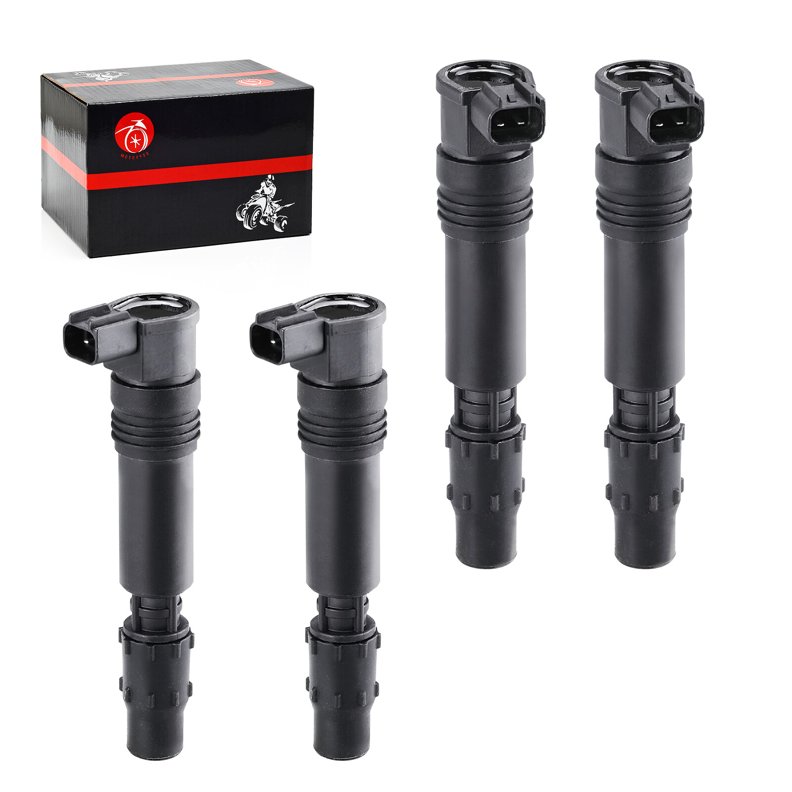 4pcs Ignition Coils For Honda CBR600F4 CBR600F4i CBR954RR CBR929RR 1999 - 2006