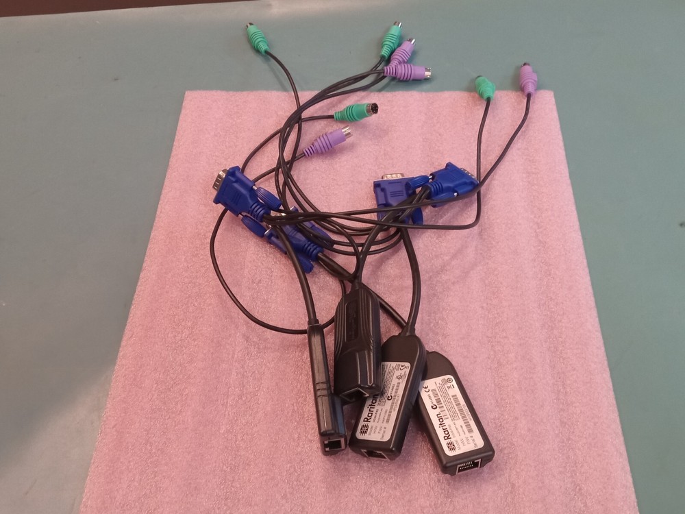 Lot of 4 Raritan DCIM-PS2 Computer Interface Modules