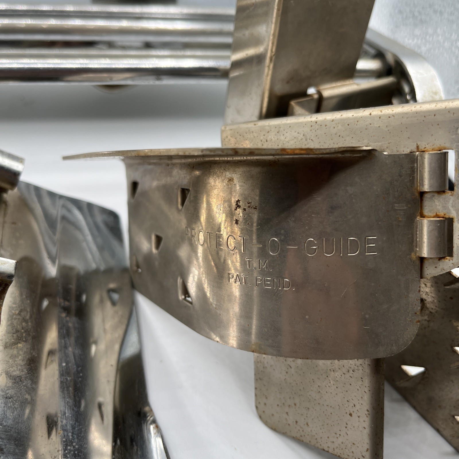 Retro Manual Food Slicer with Guards Rival "Protect-o-Guide" Tabletop 14 x 9.5"