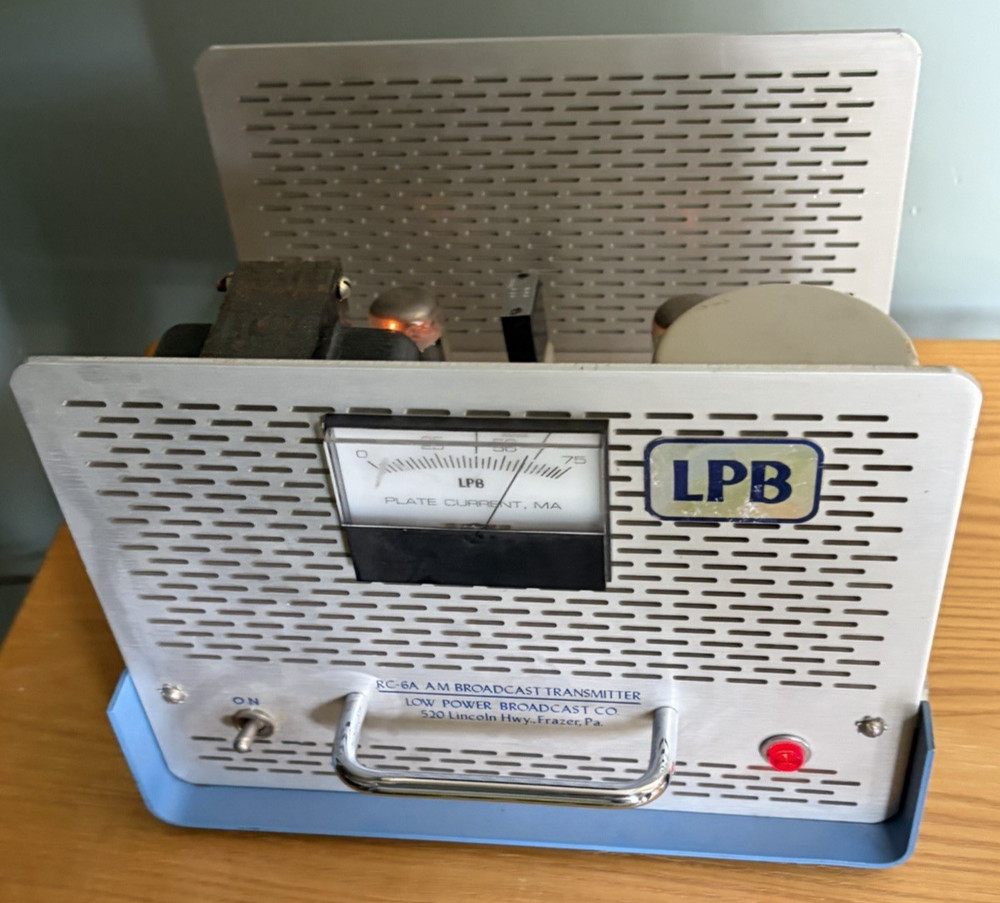 LPB RC-6A Carrier Current AM Broadcast Transmitter