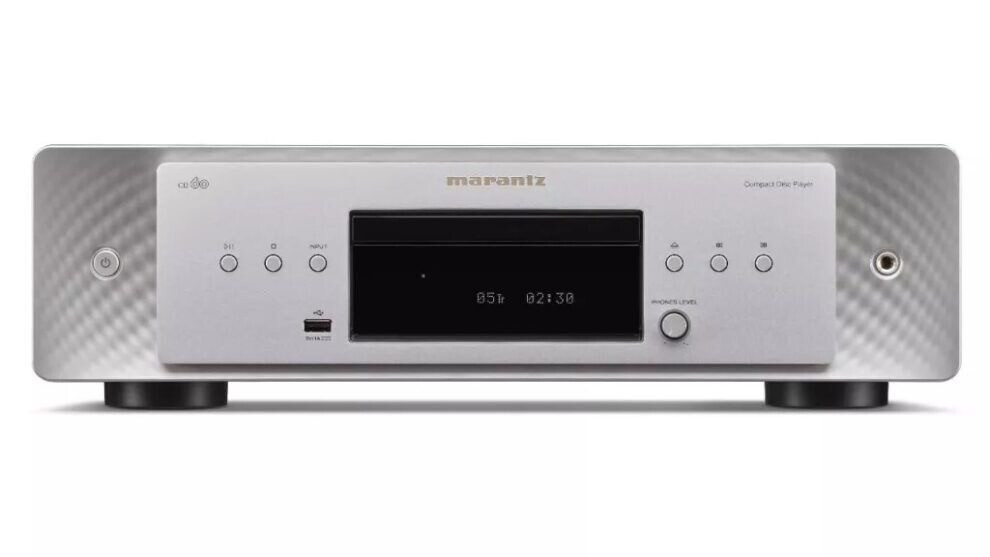 MARANTZ CD 60 BLACK AND SILVER