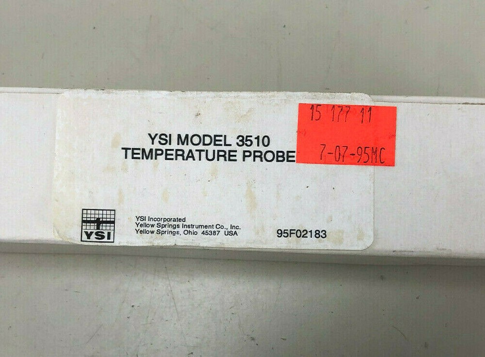 YSI MODEL 3510 Temperature Probe -- NEW / NIB