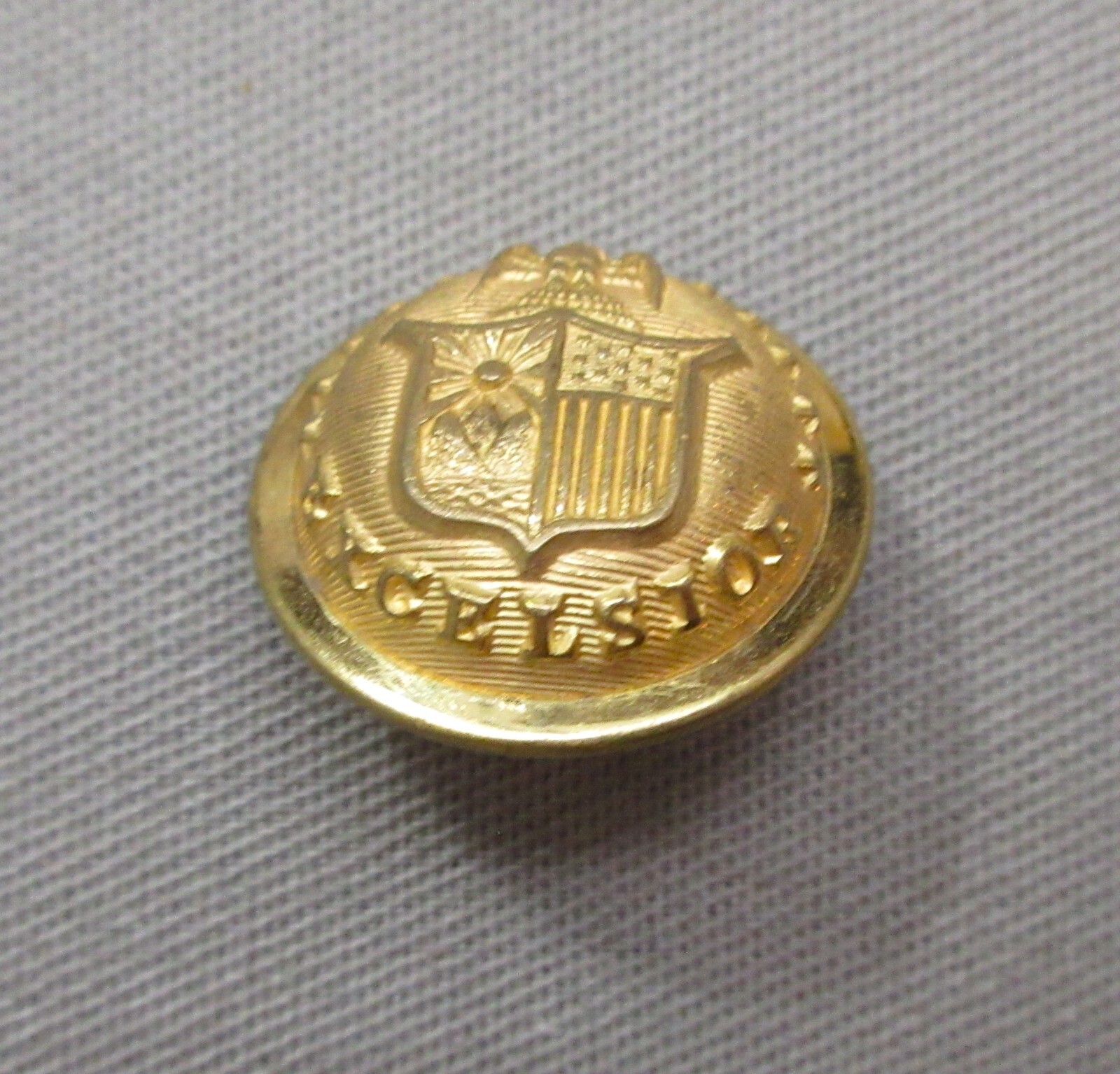 1860-70 New York State Seal Coat Button by Scovill (Quantity)