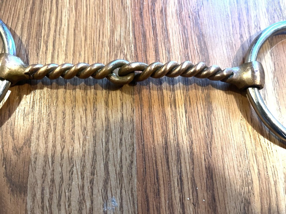 5” Copper Twisted Mouthpiece Loose O Ring Bit