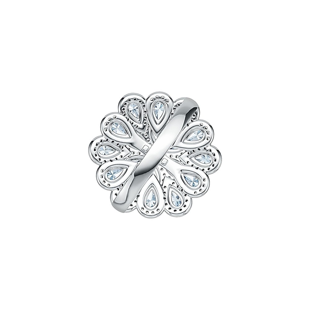 Sterling Silver Semi Mount Ring Setting Pear PE 5X3mm