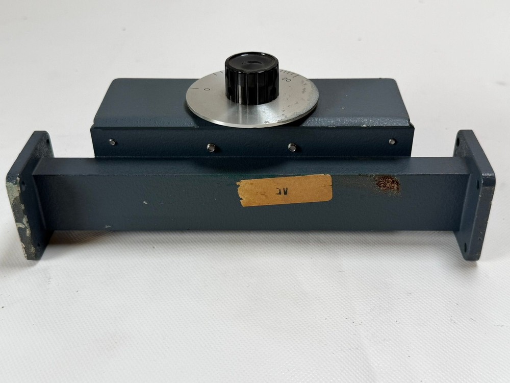 Hewlett Packard H375A Variable Attenuator 0-20 dB Waveguide Test Equipment