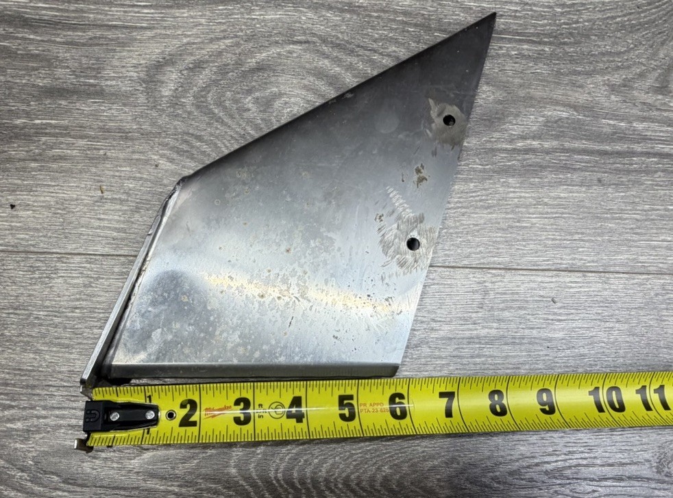 Outboard Gearcase Outdrive Lower Unit Skeg Protector Replacement Metal Stainless