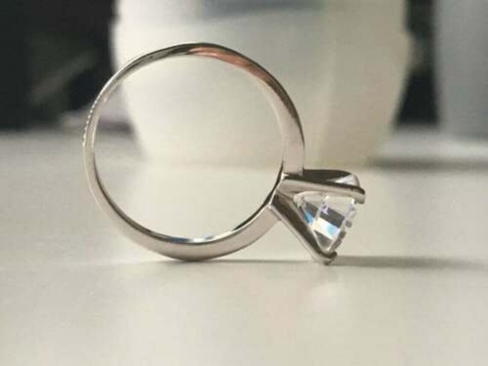 Lab-Created 2.90 Ct Round Cut White Diamond Wedding Ring Set 925 Sterling Silver