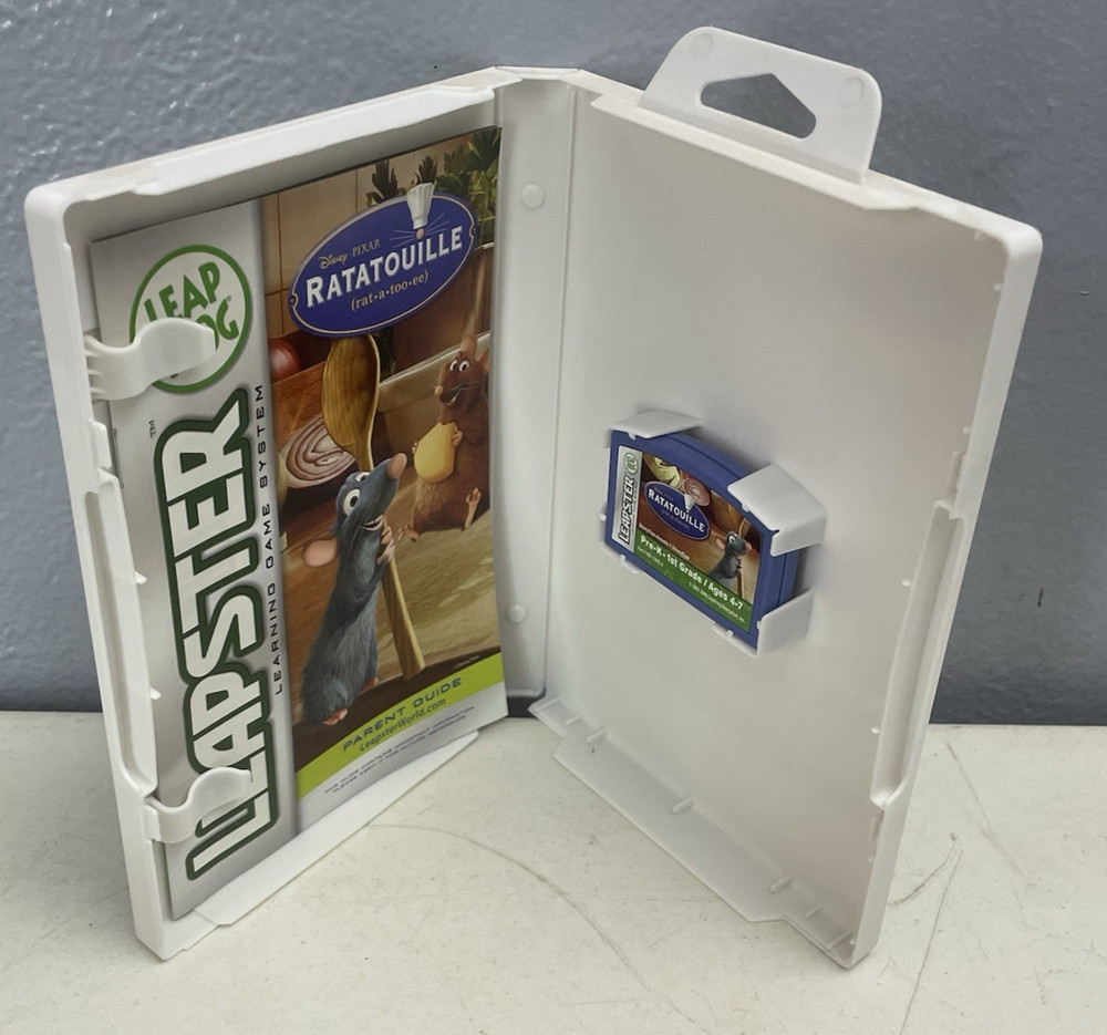 Leap Frog Leapster Learning Games Complete in Case Scholastic 4 Assorted