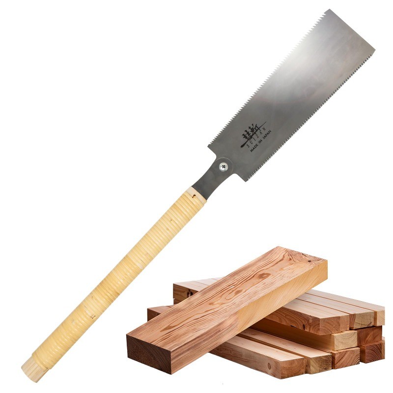 SUIZAN 9.5" Ryoba Saw Assembly Version Japanese Pull Saw