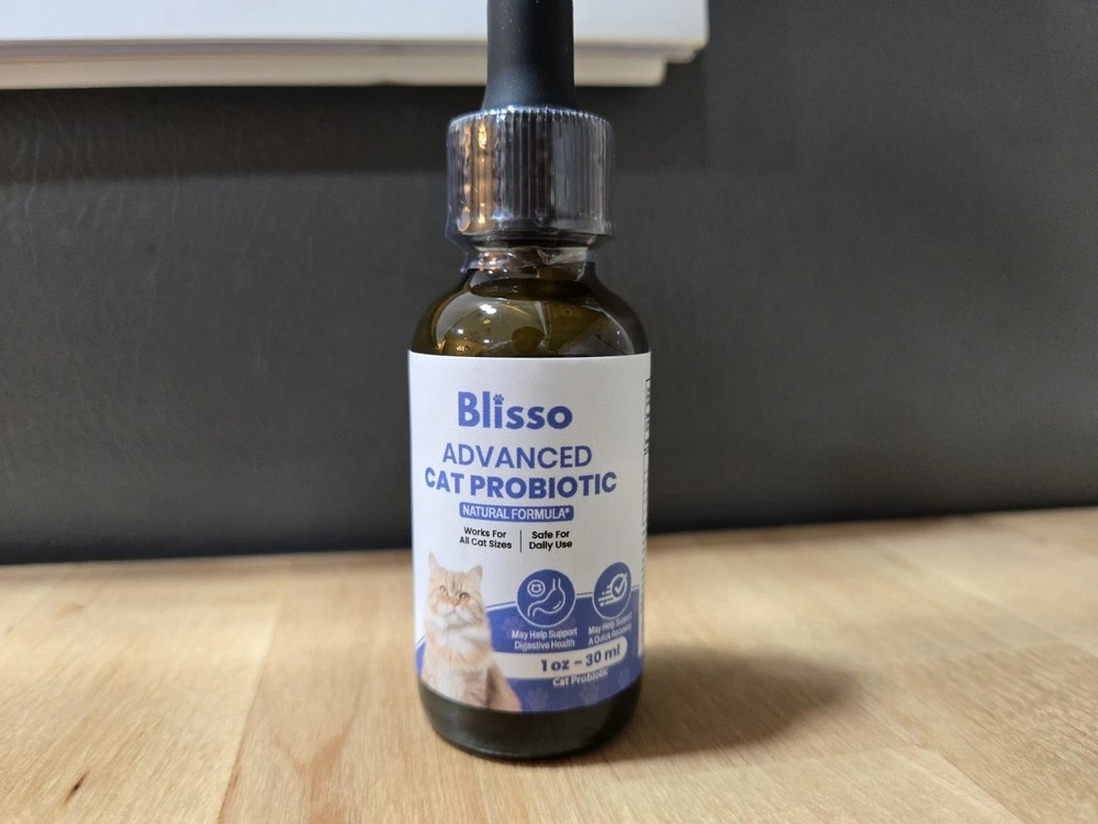 Blisso Advanced Cat Probiotic Drops -Digestive Support For Cats 30ml/1oz
