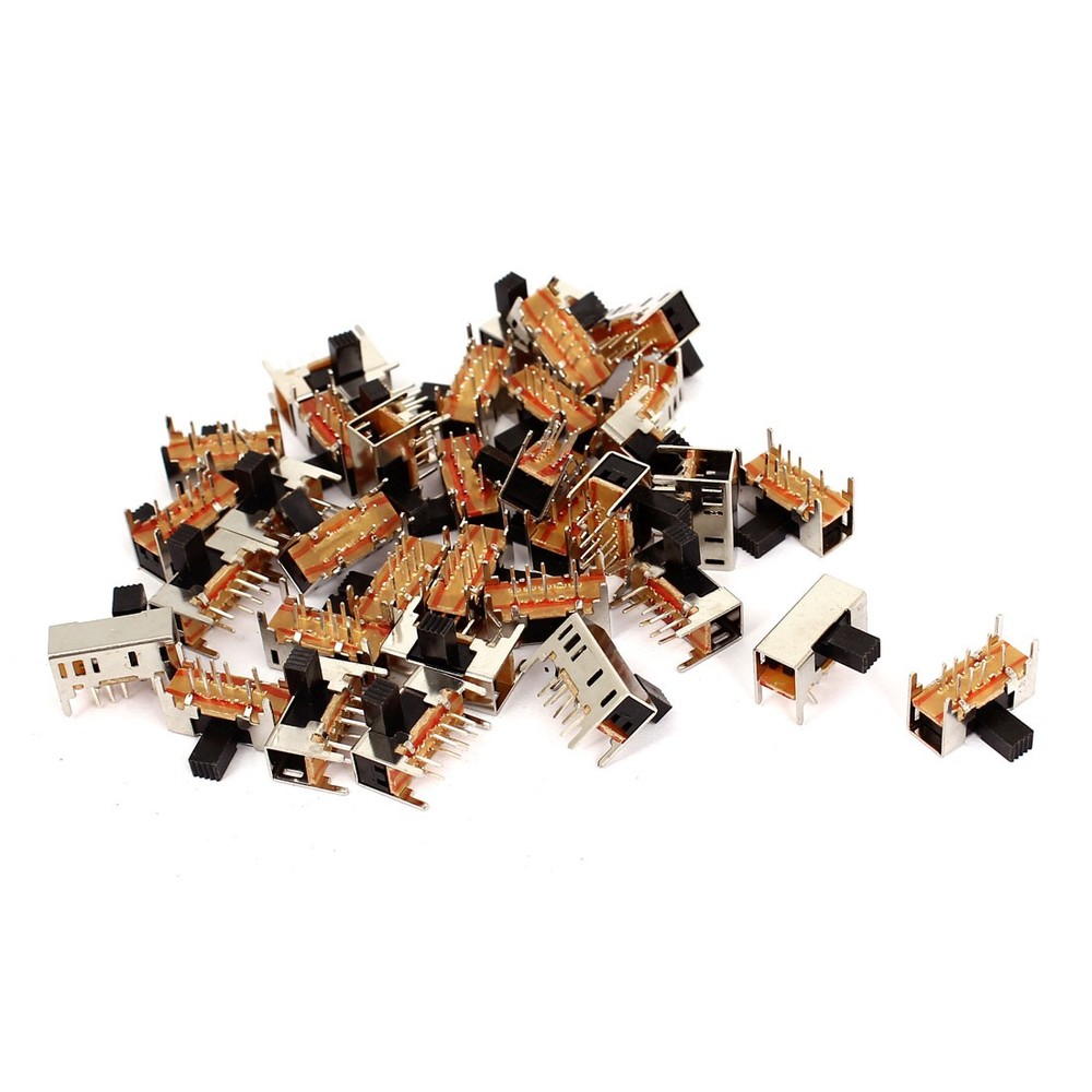 35Pcs 8 Pin 3 Position 2P3T for Switch Panel Mount Circuit