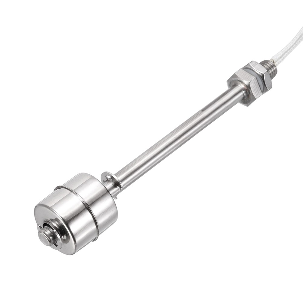 Float Switch 75mm Rod 0.2A Vertical Single Float for Pump/Alarm 1 Pcs