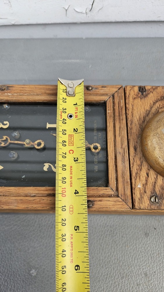 Antique SERVANT BUTLER Room Call Box
