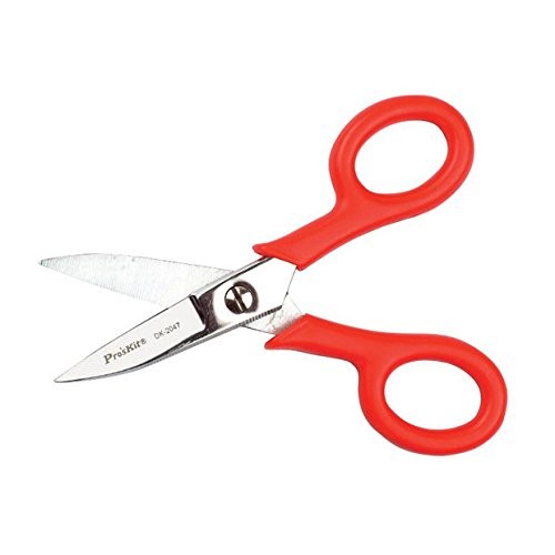 Eclipse Tools 100-049 Pro's Kit Electrician's Scissors, Insulated Handles