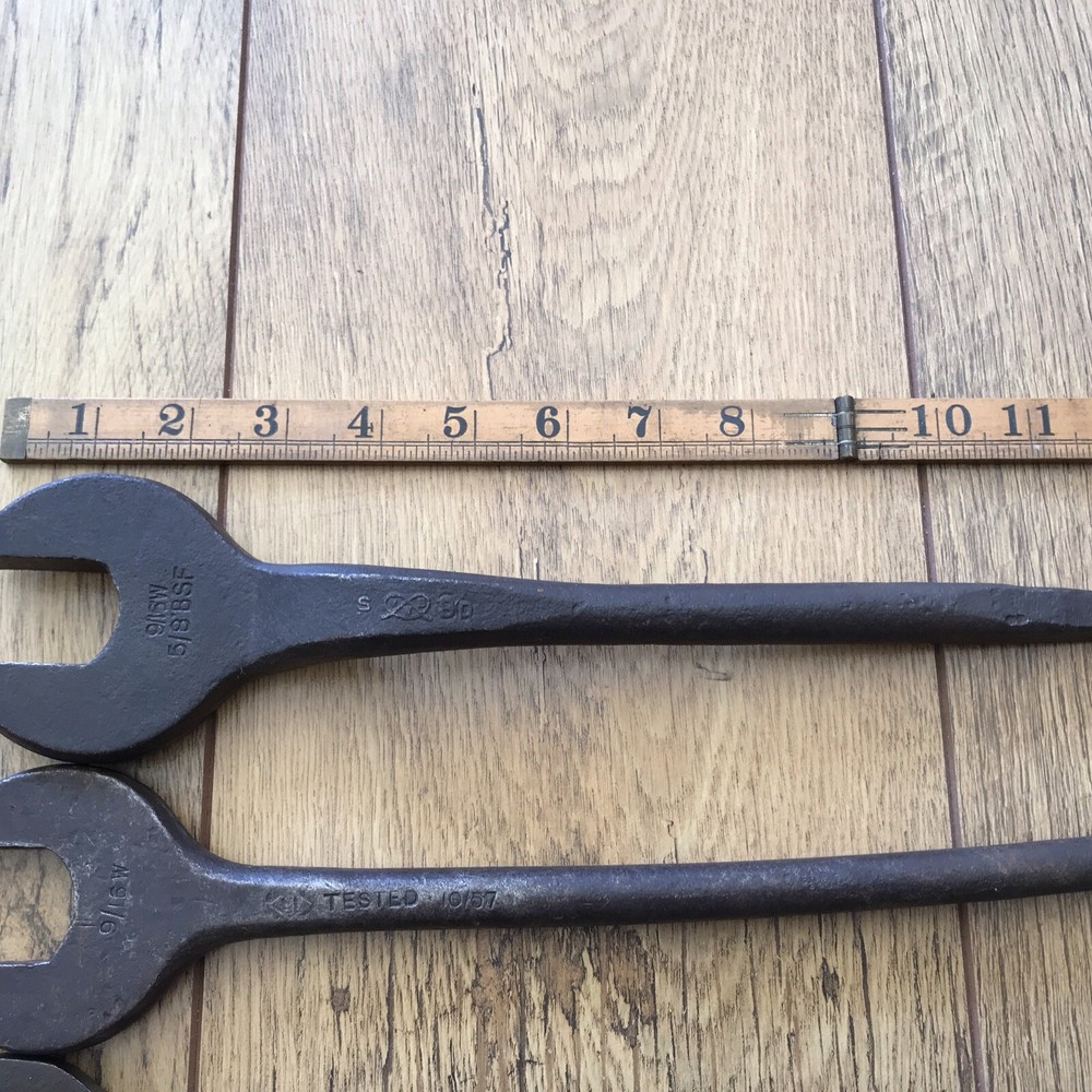 5 Vintage Podger Spanners.