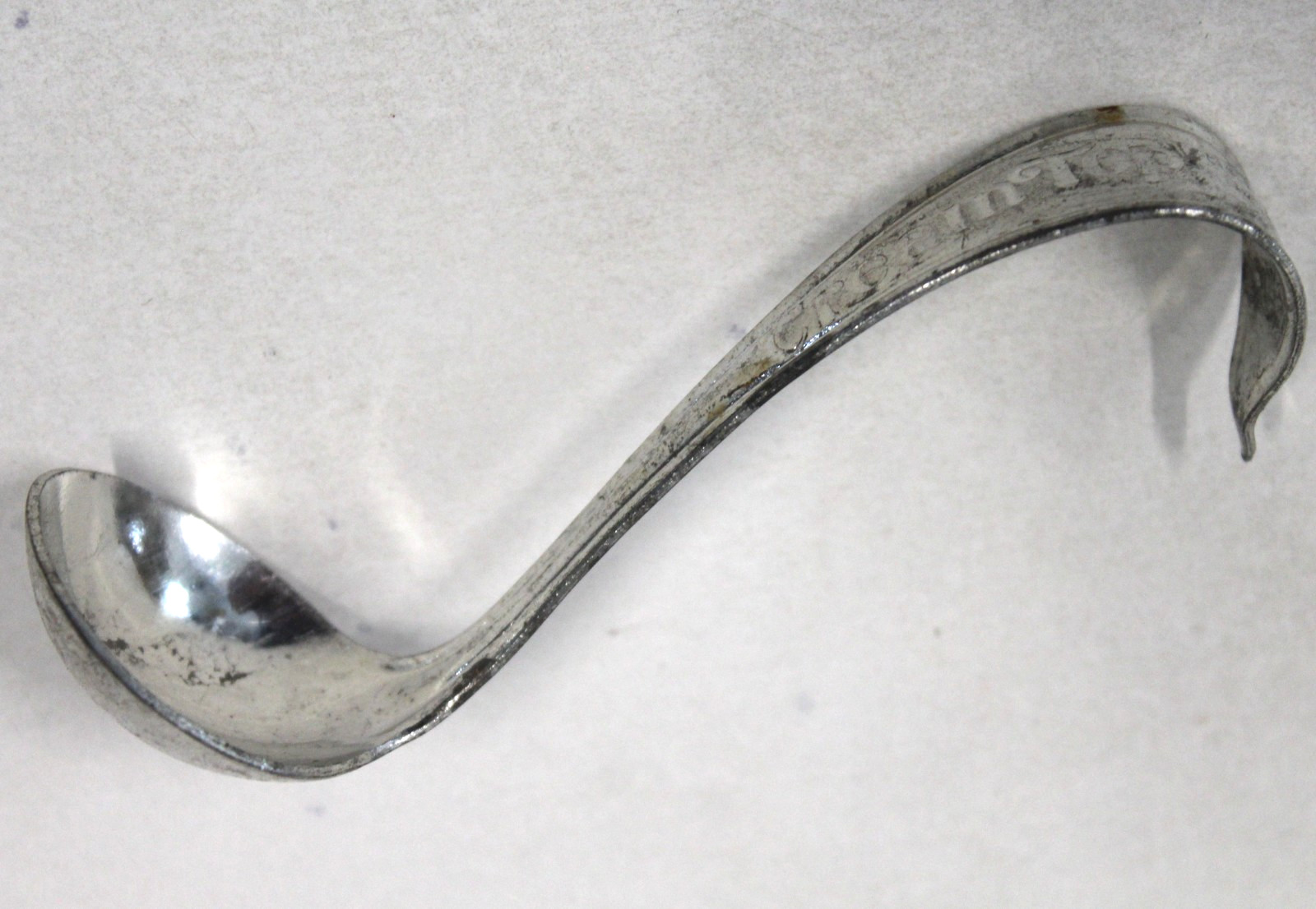 Antique Cream Top Milk Bottle Spoon - Marked: Pat. 1925 New Old Stock