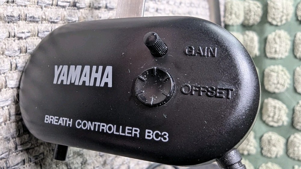Yamaha BC3 Breath Controller Great Condition RARE Complete With Box Synth Japan