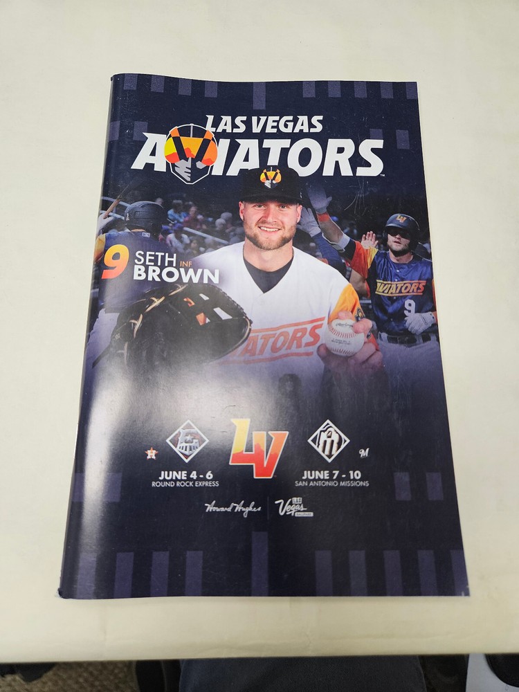 Las Vegas Aviators Flightdeck Game Program, June 4-6/7-10, 2019