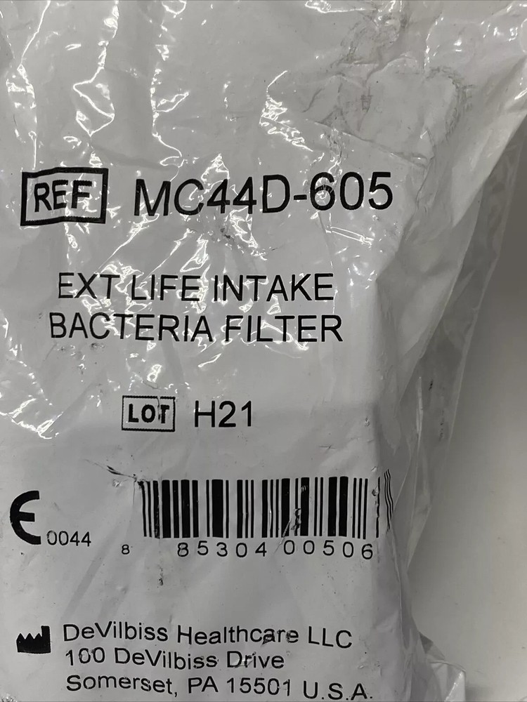 Drive DeVilbiss iGo Oxygen Concentrator OEM Bacteria Filter, MC44D-605