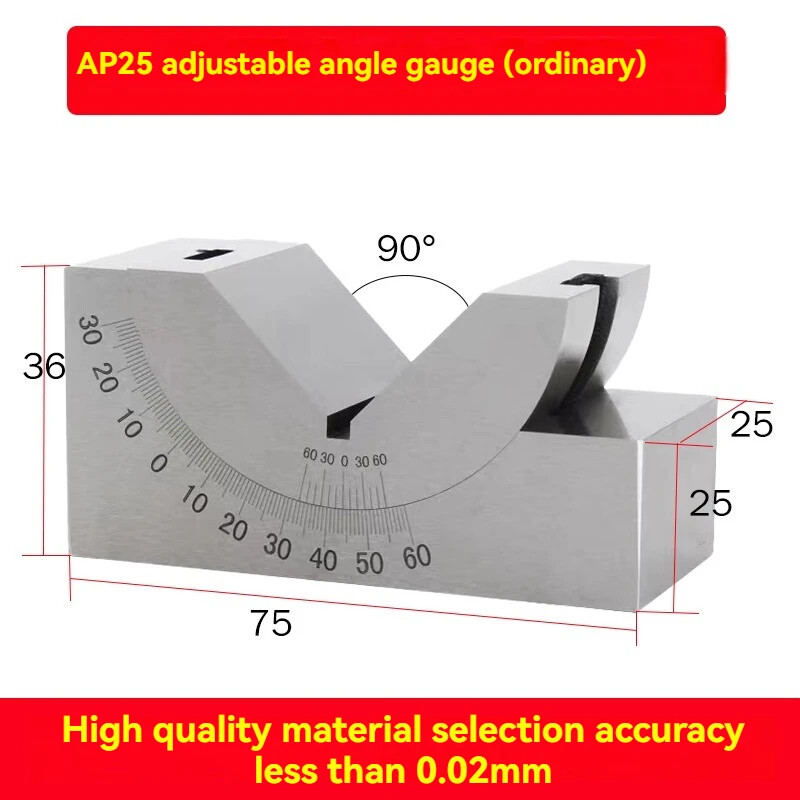 Adjustable Angle Gauge Grinding Machine Milling Machine Precision Angle Pad