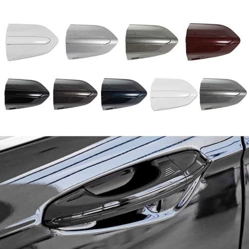Car Front Left Exterior Door Handle Lock Without electroplating Elegant White