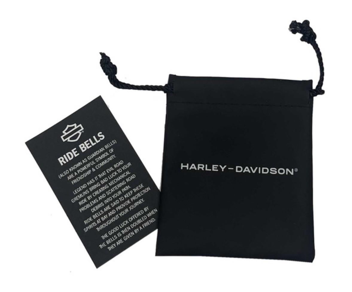 Harley Davidson Star Motif Ride Bell Silver Finish 34M00016