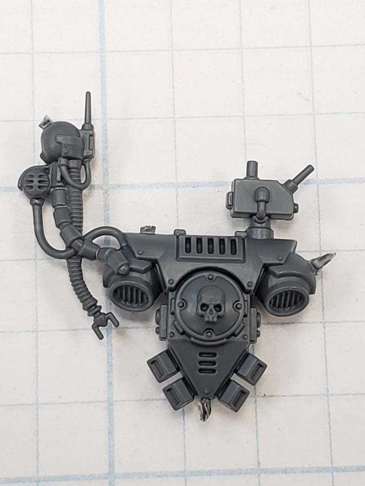 Warhammer 40k Deathwatch Bits Kill Team Watch Sergeant Auspex Backpack #14
