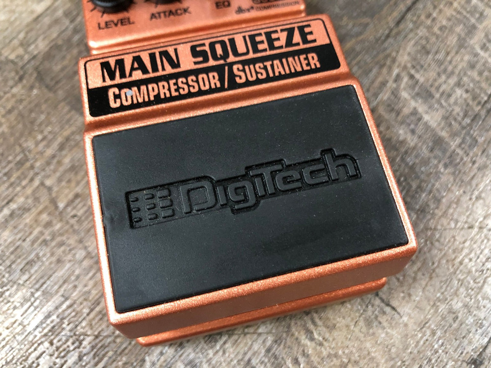 Digitech XMS X-Series Main Squeeze Compressor / Sustainer Guitar Effect Pedal