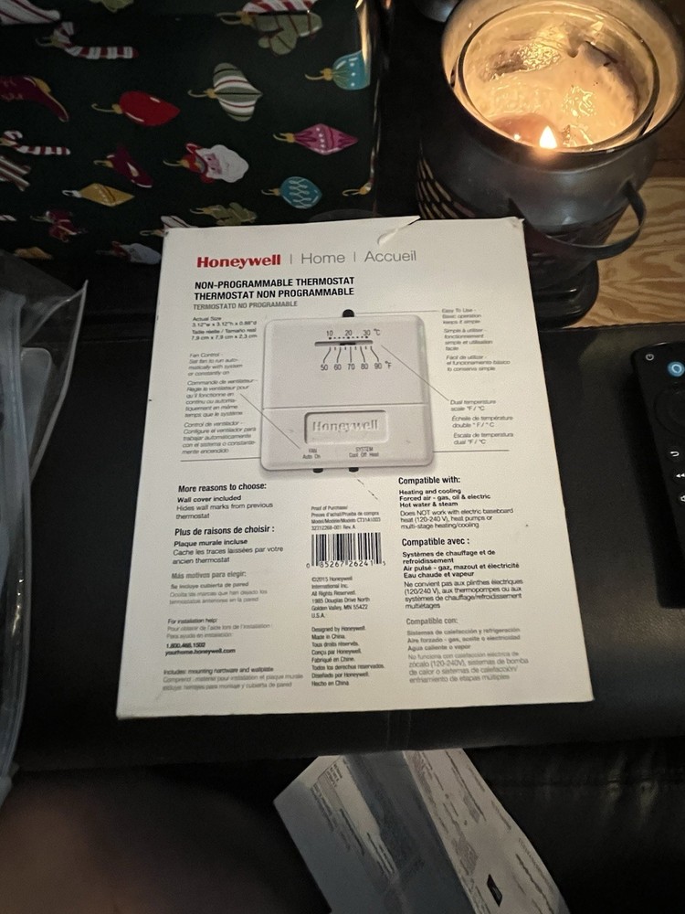 Honeywell Non-programmable Thermostat
