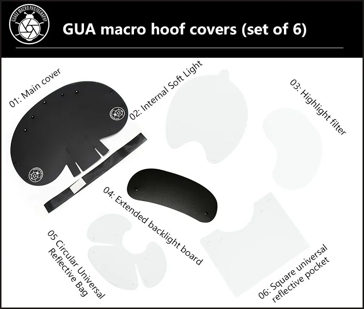 GUAGE Macro Camera Flash light Speedlite Softbox Diffuser Reflector Mini Size