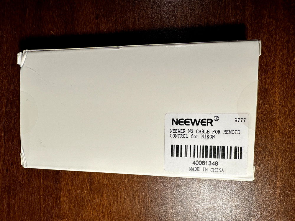 Neewer Photography 2.5mm-N3 Camera Remote Control Shutter Release Cable