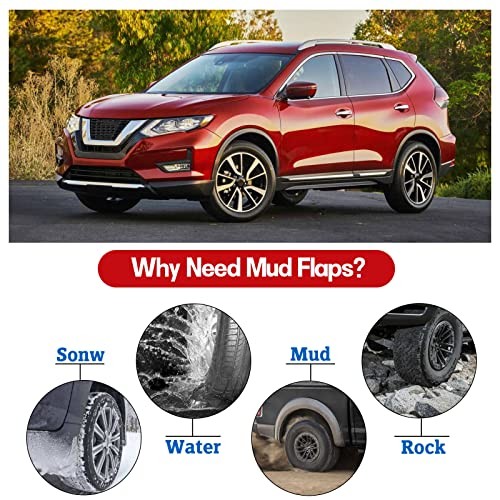 Mud Flaps Splash Guards Mudguards Mudflaps Compatible with 2014-2021 Rogue
