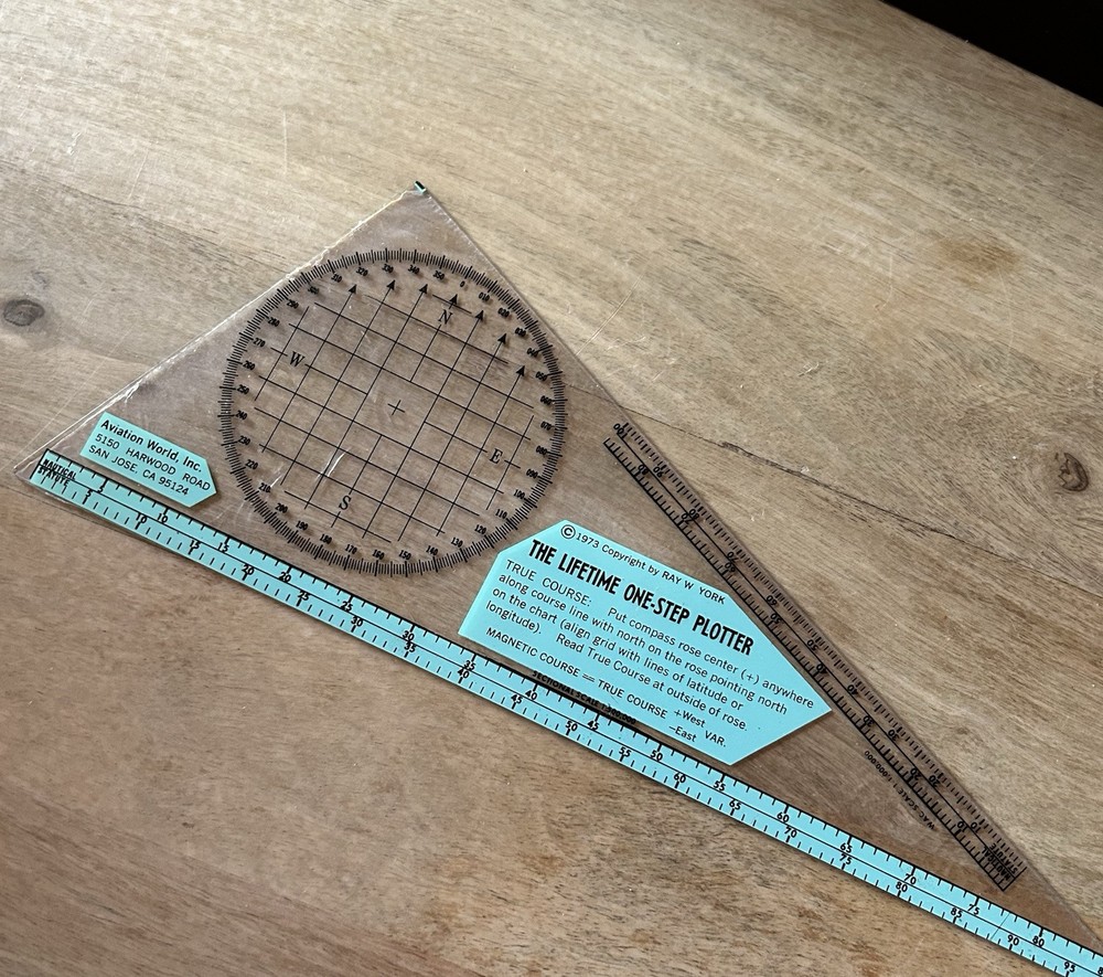 Vintage Calculating Measuring Ruler Set