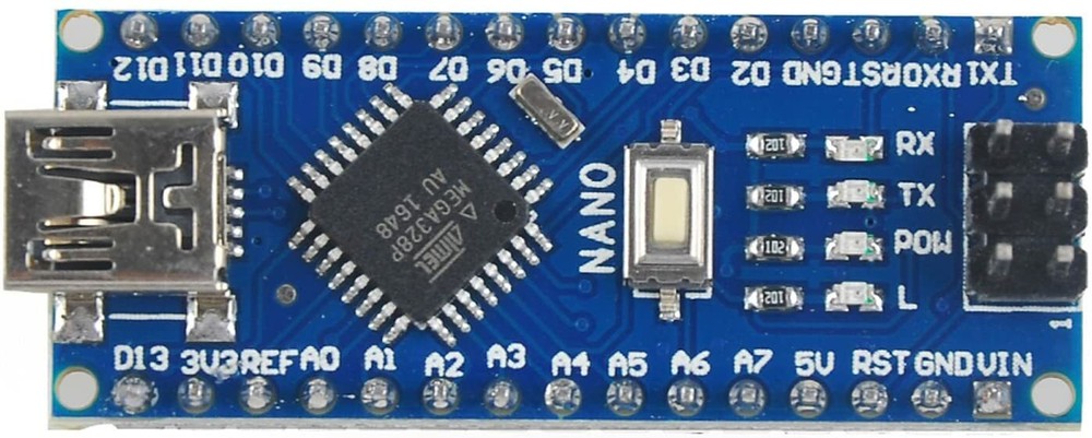 Nano V3.0 ATmega328 CH340G 5V 16M Micro-controller with Mini USB Cable