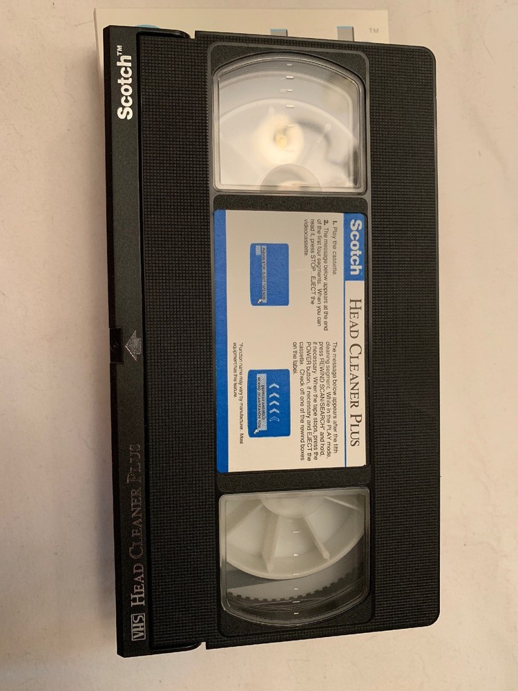 Scotch VCR Head Cleaner Plus