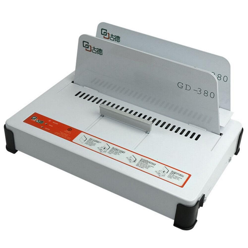 220V GD380 Automatic Hot Melt Binding Machine A3 A4 A5 Book Envelope Binder
