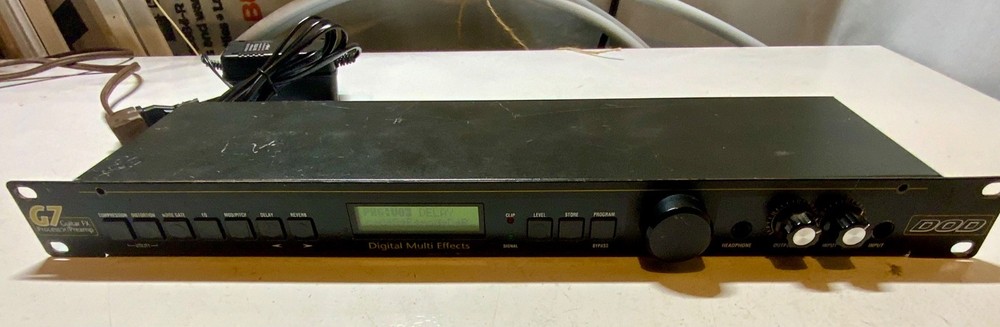 DoD G7 Guitar FX Processor (Rare, Works Great, includes Power Adapter) 90s