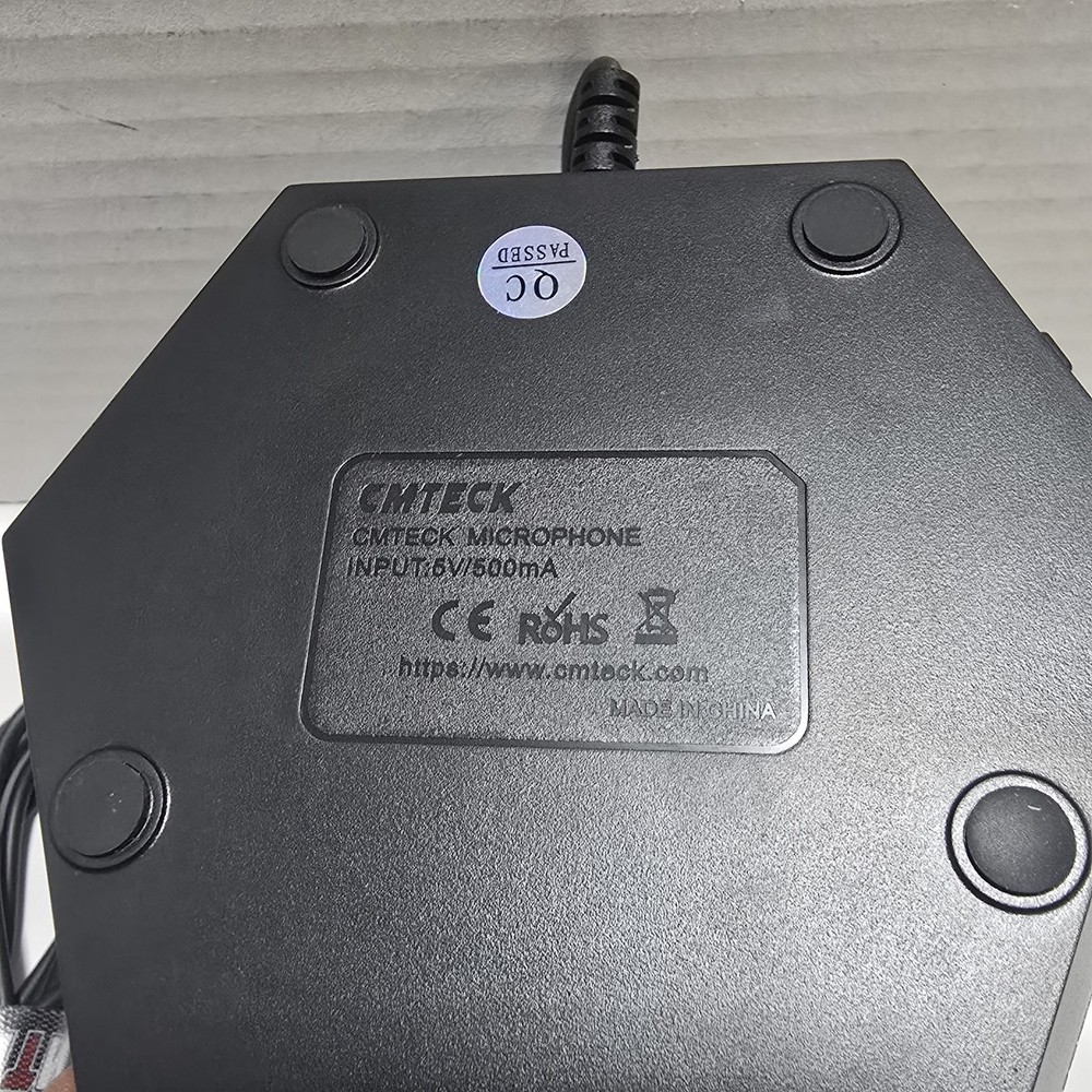 CMTeck USB Plug & Play Gaming Computer Microphone Omnidirectional Condenser