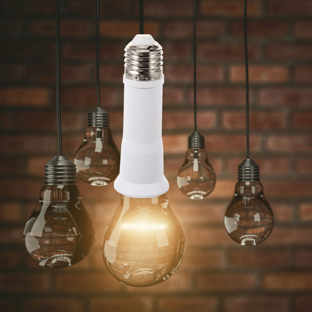 2 Pcs Practical Light Socket Extension Light Socket Extender Outdoor