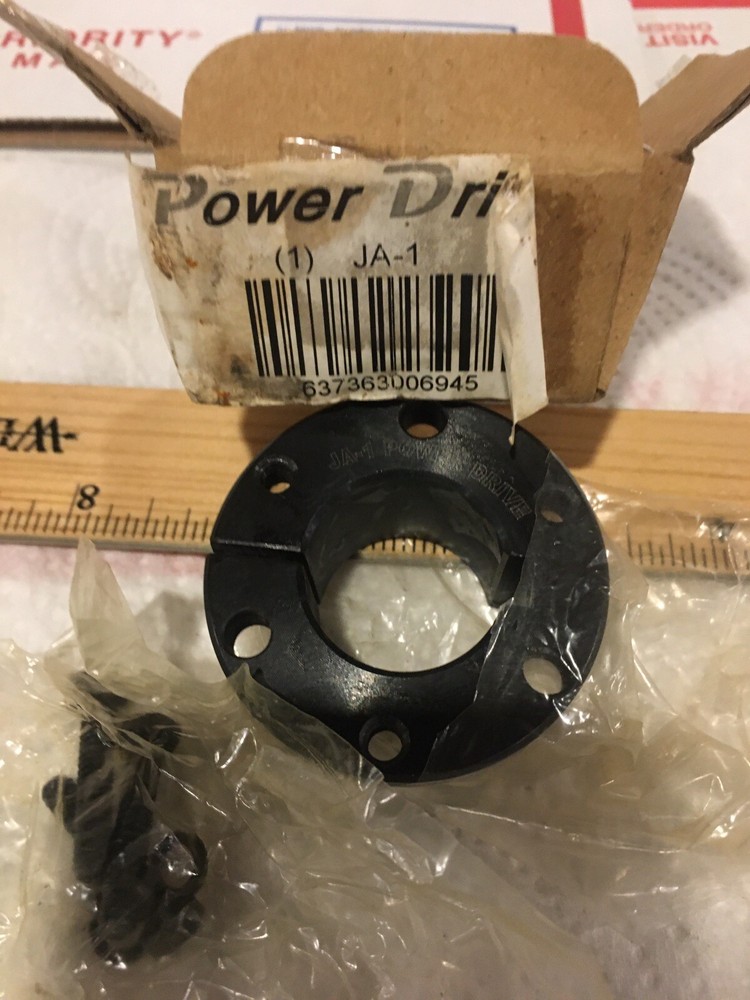 Power Drive JA-1 Split Tapered Bushing New